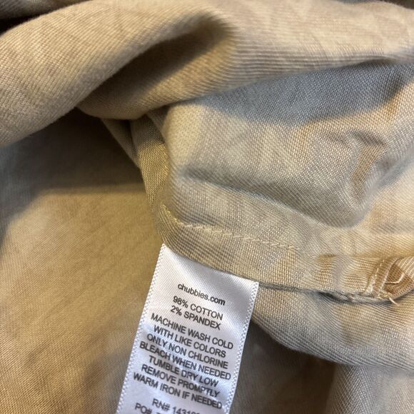 New Chubbies Quarter Button Brown Size Large Multicolor Aztec Pattern NWT - Picture 8 of 9